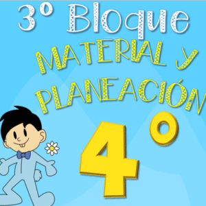 Material y planeación de Cuarto grado: Tercer trimestre 2018 - 2019