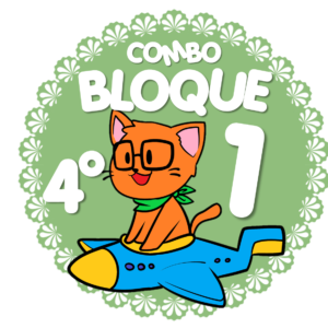 Combo: Material y Planeación -  Bloque 1 - Cuarto Grado - 2019-2020